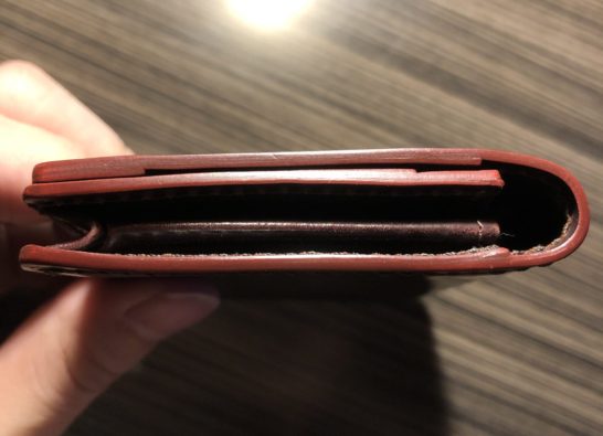 シェルコードバン2名刺入れコバ2