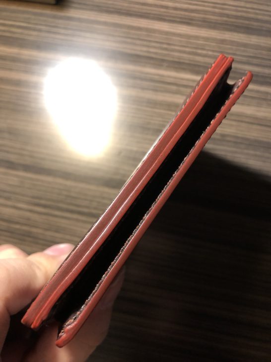 シェルコードバン2名刺入れコバ3